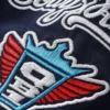 Shop Cody Rhodes Full-Zip Up Hooded Jacket Blue