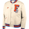 Shop Florida Gators Legacy Men's Nike College Full-Snap Bomber Varsity Jacket For Sale