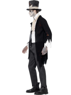 Shop Halloween Men Zombie Groom Costume Suit For Sale