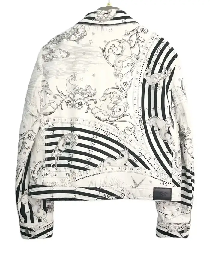 Shop-Hermes-Astrologie-Remix-Zip-White-Bomber-Jacket-On-Sale