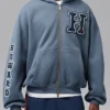 Shop Jordan Flight x Howard University Fleece Full-Zip Up Hoodie For Men