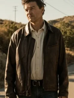 Shop Kyle Chandler Lanterns Season 1 Hal Jordan Leather Jacket For Sale