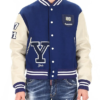 Shop Men's Calvin Klein Yale University Letterman Varsity Jacket For Sale