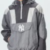 Shop Men's Kith for the New York Yankees 2026 Nylon Dante Pullover Jacket For Sale