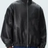 Shop Men's Kith for the New York Yankees Leather Ames Bomber Jacket For Sale