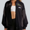 Shop NFL Seattle Seahawks lululemon Women's Ventilated Oversized Track Jacket In Black