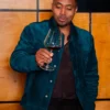 Shop Nasir Jones 53rd Birthday Suede Leather Jacket For Sale