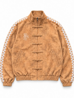 Neptun x Sonic Orange Suede Jacket