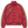 Shop Neptun x Sonic 2026 Red Suede Leather Jacket For Women and Men