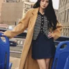 Shop Now Jisoo Tommy Hilfiger Classic Wool-Blend Trench Coat For Sale