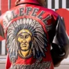 Shop Now Pelle Pelle Red Leather Bomber Legendary Jacket back view