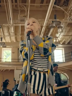 Shop-Official-Music-Video-New-Trick-2026-Rose-Checkered-Cardigan-On-Sale