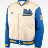 Shop UCLA Bruins Legacy Men's Nike College Full-Snap Bomber Varsity Jacket For Sale