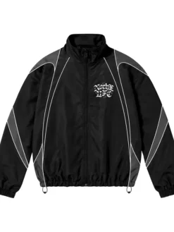 Shop UFC Noche 2026 Full-Zip Up Black Track Jacket For Sale