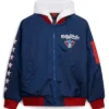 Shop WWE Cody Rhodes Full-Zip Up Blue Hoodie Style Jacket For Sale