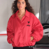 Shop Women's Disney x F1 Red Puffer Full Snap Jacket For Sale