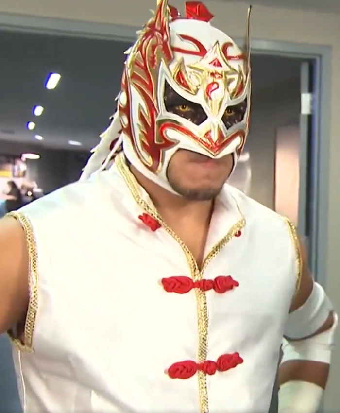 Shop-Wrestling-Gear-2026-Dragon-Lee-White-Chinese-Button-Vest