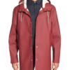 Shpo Stutterheim Stockholm Long Sleeve Hooded Raincoat For Men