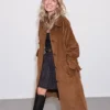 Sienna Miller London FW 2026 Brown Coat