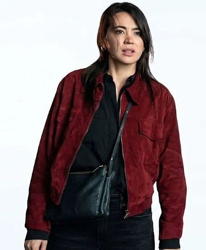 Silo S03 Helen Drew Red Suede Jacket