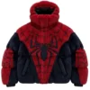 Spider-Man-Shearling-Fur-Puffer-Jacket