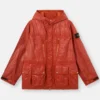 Stone Island FW26 Slick Nylon Tela TC Hooded Jacket