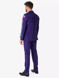 Sugar Skull Purple Suit Back