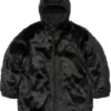 Supreme Nike Black Fur Reversible Parka Jacket
