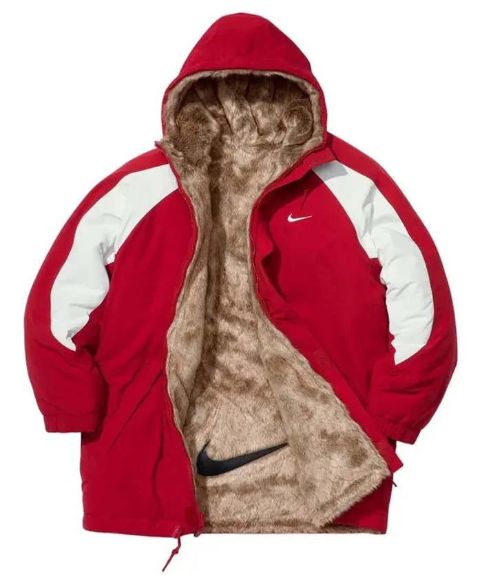 Supreme Nike Fur Reversible Parka Jacket