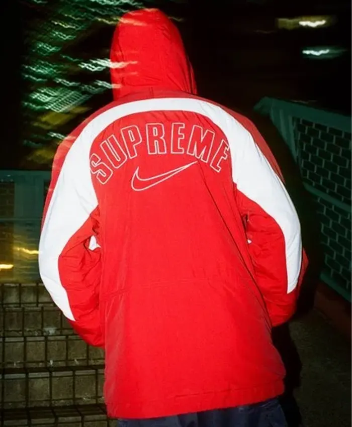 Supreme Nike Fur Reversible Parka Red