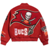 Tampa Bay Buccaneers Chalk Line Red Pennant Jacket