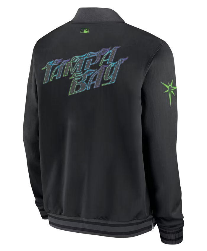 Tampa Bay Rays Nike City Connect Game Time Jacket Black
