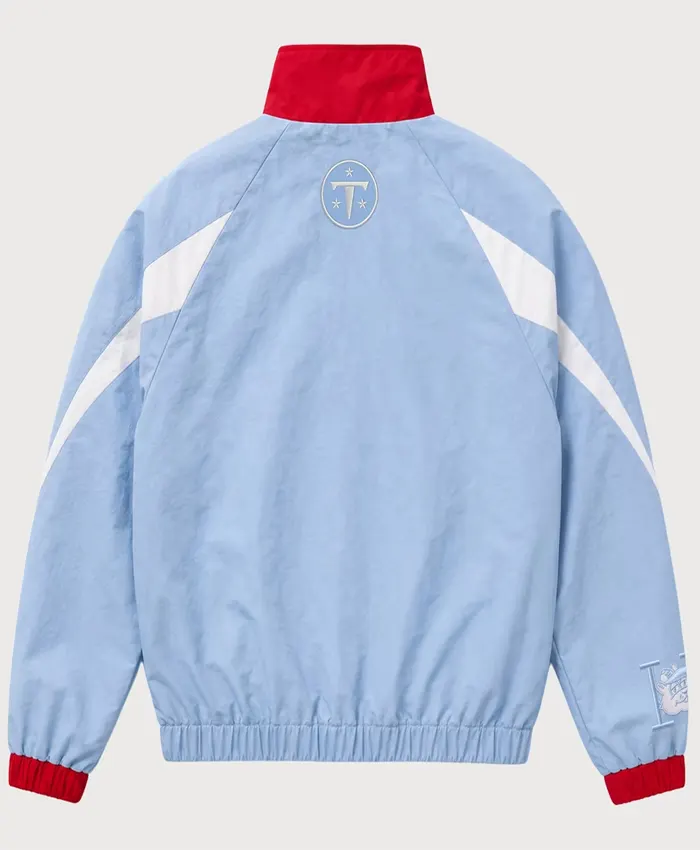 Tennessee Titans HANG Full-Zip Track Jacket Back
