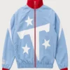 Tennessee Titans HANG Full-Zip Track Jacket Light Blue