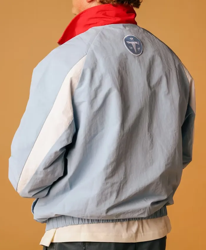 Tennessee Titans Men HANG Full-Zip Light Blue Track Jacket