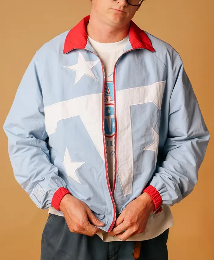 Tennessee Titans Mens HANG Full-Zip Track Jacket Light Blue
