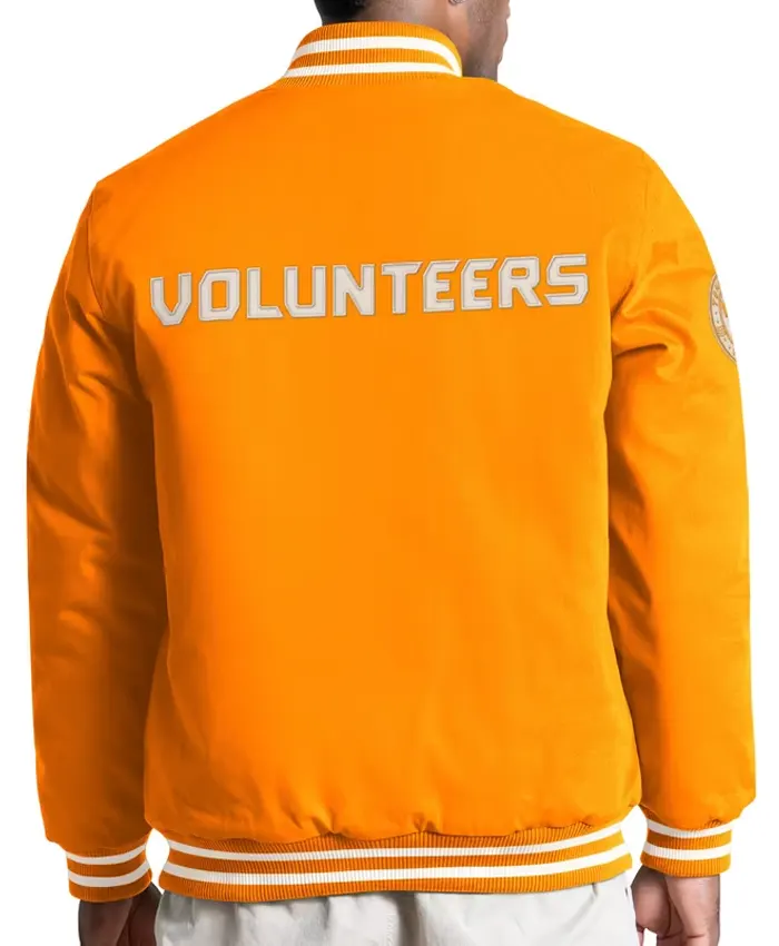 Tennessee Volunteers Starter Spectator Jacket Orange
