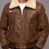 Terry-Bogard-King-Of-Fighters-Brown-Leather-Jacket-Front-Look