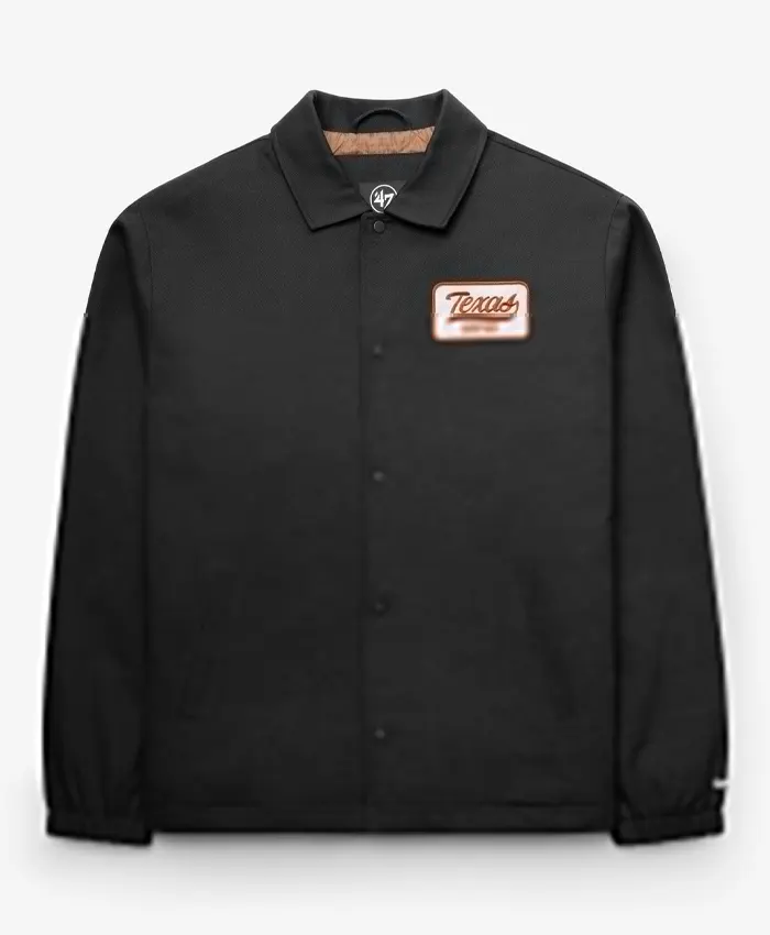 Texas Longhorns 47 Retread Coaches Full Snap Varsity Jacket For Sale