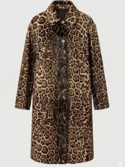 The Devil Wears Prada 2 Anne Hathaway Leopard Trench Coat