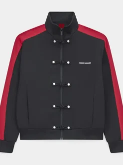 The Frankie Shop Pieces Uniques Ma Gua BLACK Track Jacket