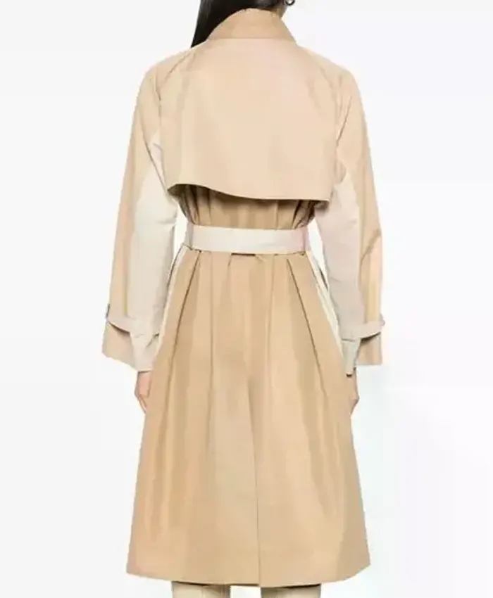 The Gentlemen S02 Benedetta Porcaroli Trench Coat Back