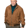 The-Gentlemen-Tv-Series-S02-Guy-Ritchie-Brown-Suede-Leather-Bomber-Jacket
