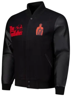 The Godfather Black Varsity Jacket
