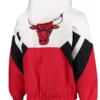 The Line-Up Oxford Chicago Bulls Logo Jacket With Hood