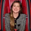 The Voice Season 30 Kelly Clarkson Plaid Jacket