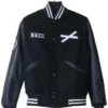 The Weeknd Roots XO Tour Black Bomber Varsity Jacket