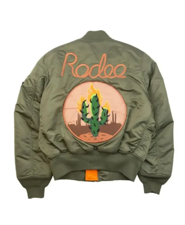 Travis Scott Cactus Rodeo Bomber Jacket