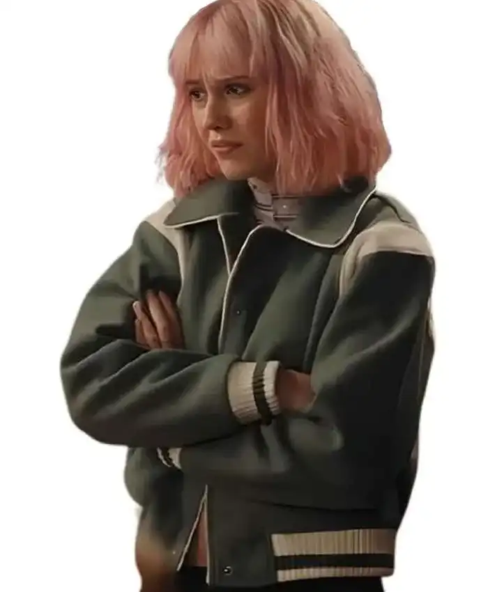 Trying-2026-Scarlett-Rayner-Green-Varsity-Jacket
