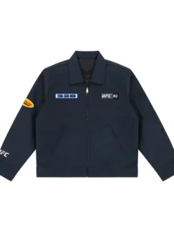 UFC 328 Workwear Full-Zip Jacket Navy